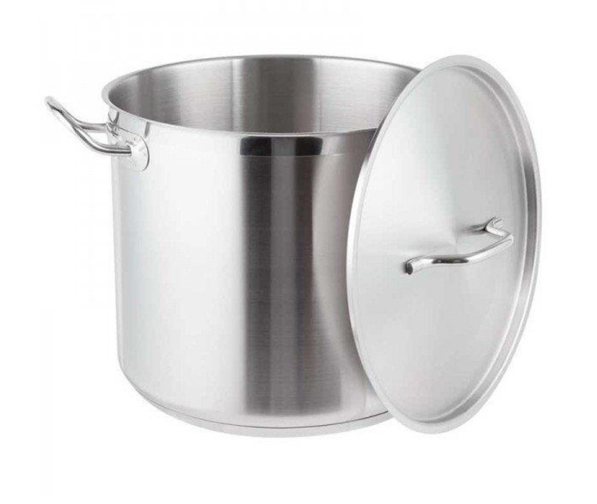 Каструля нержавіюча сталь з кришкою 50 л, EMPIRE